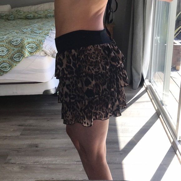 Leopard summer skirt - Picture 2 of 2